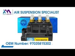 Tech Master TMAIRSUS エアサスペンションバルブブロック Audi Q7, Touareg, Cayenne Panamera XC90 Hyundai 用