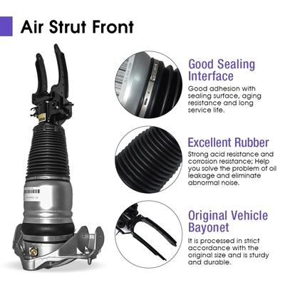 2007-2015年 新型自動車用エアサスペンション ショック吸収器 7L6616039D 空気支架 フロントショック吸収器 Q7 4L