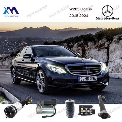 W205 C300 C350の前部左の空気懸濁液の衝撃吸収材アセンブリ2053200525のための調節可能な衝撃吸収材2053200138