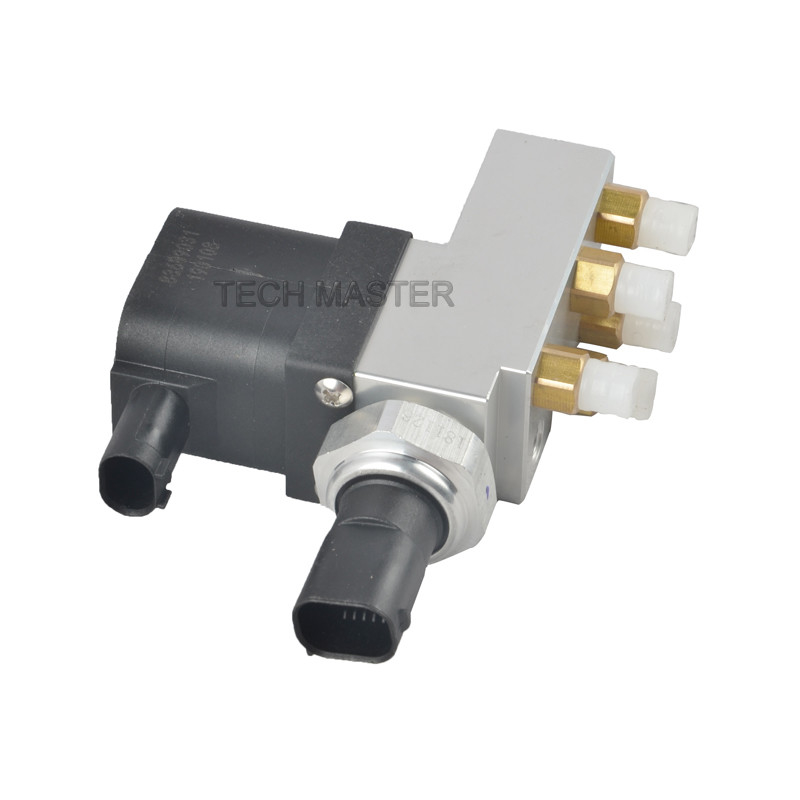 空気懸濁液の制御弁のブロックA2113200258 A2113200158ベンツW211 E320 E350 E500 E55 E550 E63