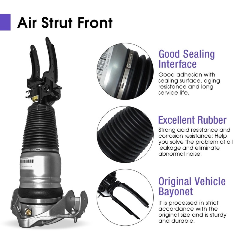 Q7 4L 2007-2015 新型オートカーのエアサスペンション ショック吸収器 7L6616039D エアストラット フロントショック吸収器