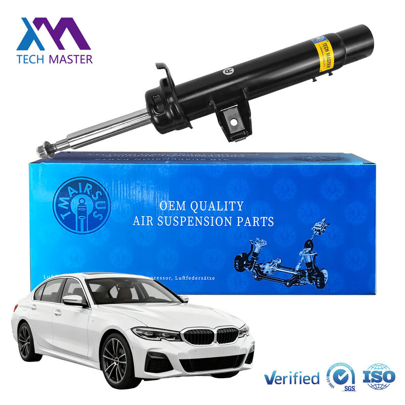 BMW E90 3シリーズモデル用フロント駆動車用テックマスター製エアサスペンションストラットショックアブソーバーアセンブリ 新品 OE 31316773256